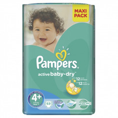 PAMPERS Scutece Active Baby 4+ Value Pack 53 buc foto