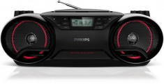 Philips Microsistem audio Philips AZ3831/12, 5W, negru foto