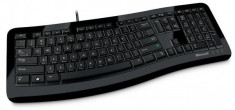 Tastatura Microsoft Comfort Curve 3000, USB, neagra foto