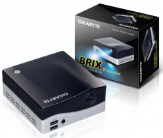 Gigabyte Mini Sistem GB-BXPi3-4010, Intel Core i3 1.7 GHz, 2 x SO-DIMM DDR3L, proiector DLP foto