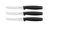 Fiskars Set cutite de masa 3 buc, negre foto