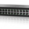 Switch Cisco SF100-24-EU, 24 porturi 10/100Mbps