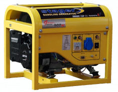 STAGER generator GG 1500, open frame, benzina, 1.1 kW foto