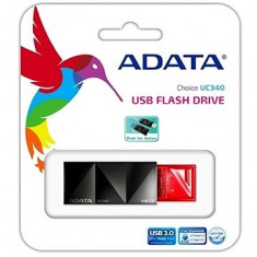 A-Data memorie externa USB 3.0 UC340, 64GB, rosie foto