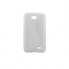 Husa Protectie Spate OEM Silicon pentru LG L70 D320 White foto