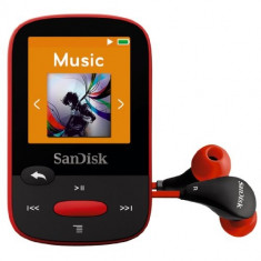 Player SanDisk MP3 player SDMX24-004G-G46R CLip Sport 4GB, Rosu foto