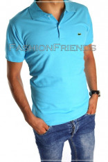 Tricou LACOSTE - tricou barbati - tricou slim fit - 4888 foto