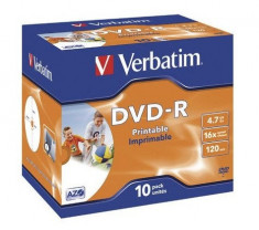 Verbatim DVD-R printabil Verbatim, 16x, 4.7GB foto