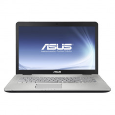 Notebook Asus N751JK-T7176D, procesor Intel Core i7-4710HQ, 2.5 Ghz, 12 GB DDR3, 1TB HDD+256 GB SSD, Free DOS, video dedicat foto
