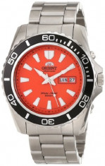 Orient Men&amp;#039;s Orange Mako XL | 100% original, import SUA, 10 zile lucratoare a22207 foto