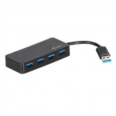 iTec HUB incarcare USB 3.0 4 porturi cu adaptor alim. extern 4xUSB power port foto