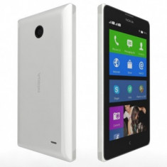 Telefon mobil Nokia X Dual Sim, alb foto