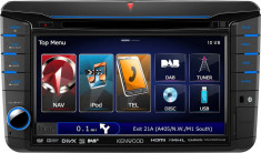 Sistem auto Kenwood Radio/CD/DVD Player cu navigator DNX-525DAB foto