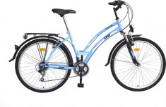 Bicicleta DHS Travel 2636-18V - model 2014, neagra foto