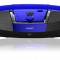 Blaupunkt microsistem audio Boombox BB12BL, radio FM, CD/MP3/USB/AUX