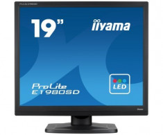 Monitor LED Iiyama Prolite E1980SD-B1, 19 inch, 1280 x 1024px, boxe foto