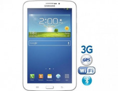 Tableta Samsung Galaxy Tab 3 T211, 8GB, 7 inch, WiFi+3G, Android, Alba foto