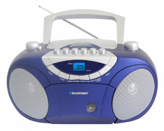 Blaupunkt microsistem audio Boombox BB15BL, radio AM-FM, caseta, CD/MP3/USB/AUX foto