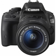 Aparat foto DSLR Canon EOS 100D 18MP Kit + obiectiv EF-S 18-55mm DC III foto