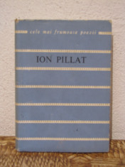 ION PILLAT -CELE MAI FRUMOASE POEZII foto