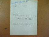 Aspasia Burduja catalog expozitie arta decorativa 1970 Buc galeria Balcescu