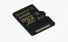 Card memorie Kingston SDCA10/64GBSP, Micro SDXC 64GB, Class 10 foto