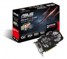 SUPER OFERTA : Placa video ASUS Radeon, R7 260X 2GB DDR5 , SIGILATA, GARANTIE foto