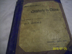 calatorie in china [1675-1677] - spatarul n. milescu, 1926 foto