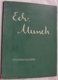Cumpara ieftin ALBUM EDVARD MUNCH, GALERIA NATIONALA OSLO/1956(45 reprod, text nor/eng/fra/ger)
