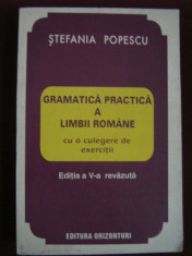 Stefania Popescu - Gramatica practica a limbii romane - 360580 foto