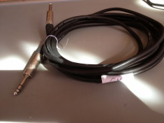 cablu de microfon KLOTZ cu 2 MUFE JACK STEREO - NEUTRIK /6M lungime / IMPECABIL foto