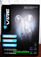 Casti ROCCAT Vire ORIGINAL (Mobile Communication Gaming Headset) -noi,sigilate foto