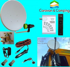 Antena camping-Cabana-tir-rulota foto