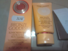 Estee Lauder Bronze Goddess Sunscreen Lotiune pentru Fa?a SPF 8 foto