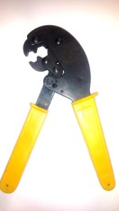 CLESTE SERTIZARE RG59/RG62/RG6 (BONUS - 40 MUFE F)- TRANSPORT GRATUIT foto