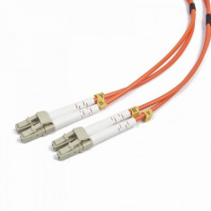 Gembird Cablu fibra optica Gembird, duplex multimode, conectori LC-LC, bulk, 1m foto