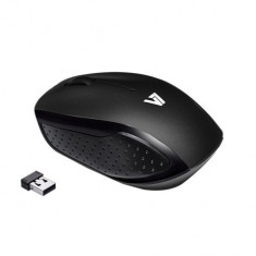 Mouse V7 MV3050-USB-BLK-8EB, optic, wireless, 1600 dpi, negru foto
