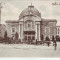 #1633- Romania Cernauti, carte postala circulata 1928: Teatrul national, animat