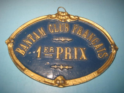 RECLAME-STAMPILE VECHI. Reclama Bantam Club Francais-1 Prix. foto