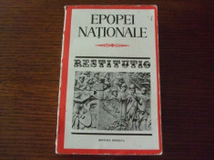 EPOPEI NATIONALE (colectia restitutio) foto