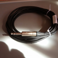 cablu KLOTZ de microfon cu 2 mufe JACK NEUTRIK - 4,5 M lungime / IMPECABIL
