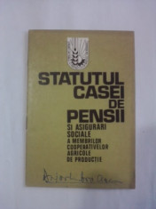 Statutul Casei de Pensii 1972 / C1DP foto