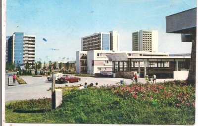 % carte postala (ilustrata)-MANGALA NORD-Hotelurile Capitol Meteor si Cometa foto