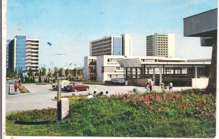 % carte postala (ilustrata)-MANGALA NORD-Hotelurile Capitol Meteor si Cometa