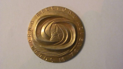 MMM - Medalie Italia bronz / Cercetasie / orasul Riccione (Rimini) 1969 foto