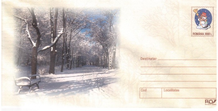 Craciun 2002, intreg postal necirculat