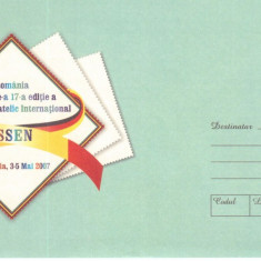 Targul Filatelic International Essen, 2007, intreg postal necirculat