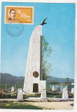 Bnk fil Romania aerofilatelie maxima Monumentul aviatorului Aurel Vlaicu