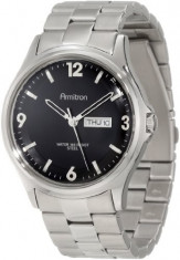 Armitron Men&amp;#039;s 20 4847BKSV Stainless | 100% original, import SUA, 10 zile lucratoare a42707 foto