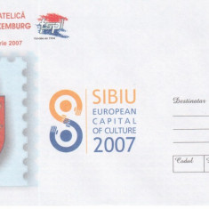 Heraldica, Expozitia Filatelica Romania-Luxemburg, intreg postal necirculat